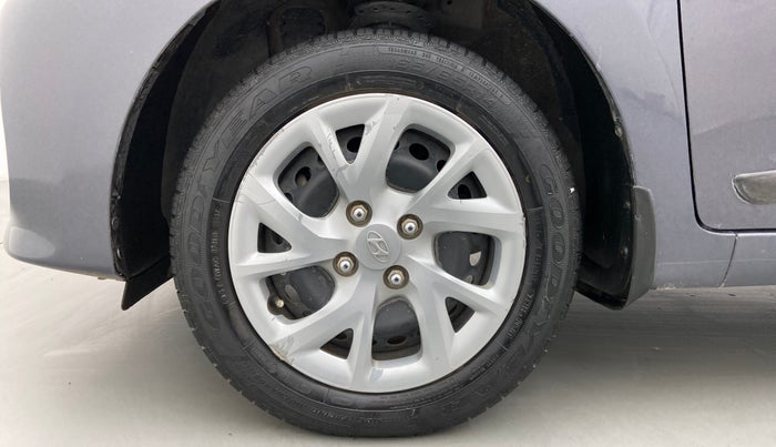 2017 Hyundai Grand i10 SPORTZ 1.2 KAPPA VTVT, Petrol, Manual, 36,234 km, Left Front Wheel