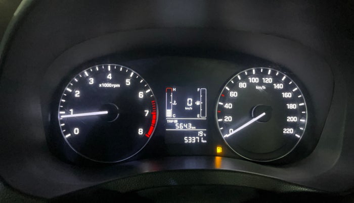 2016 Hyundai Creta S 1.6 PETROL, Petrol, Manual, 53,363 km, Odometer Image