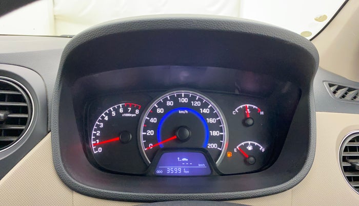 2017 Hyundai Grand i10 SPORTZ (O) 1.2 KAPPA VTVT, Petrol, Manual, 35,960 km, Odometer Image
