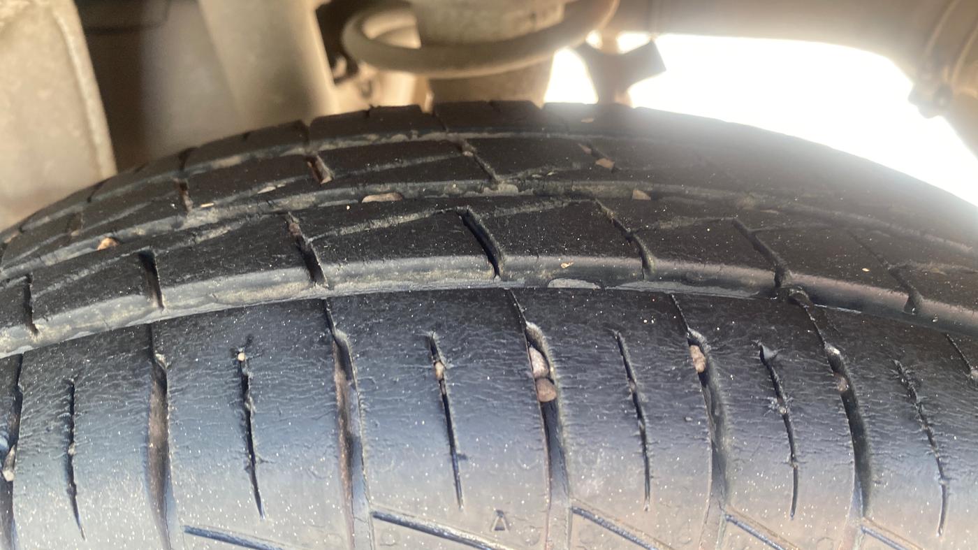 2021 Maruti Alto VXI, Petrol, Manual, 18,618 km, Left Rear Tyre Tread