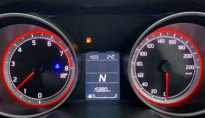 2021 Maruti Swift VXI AMT, Petrol, Automatic, 15,879 km, Odometer Image