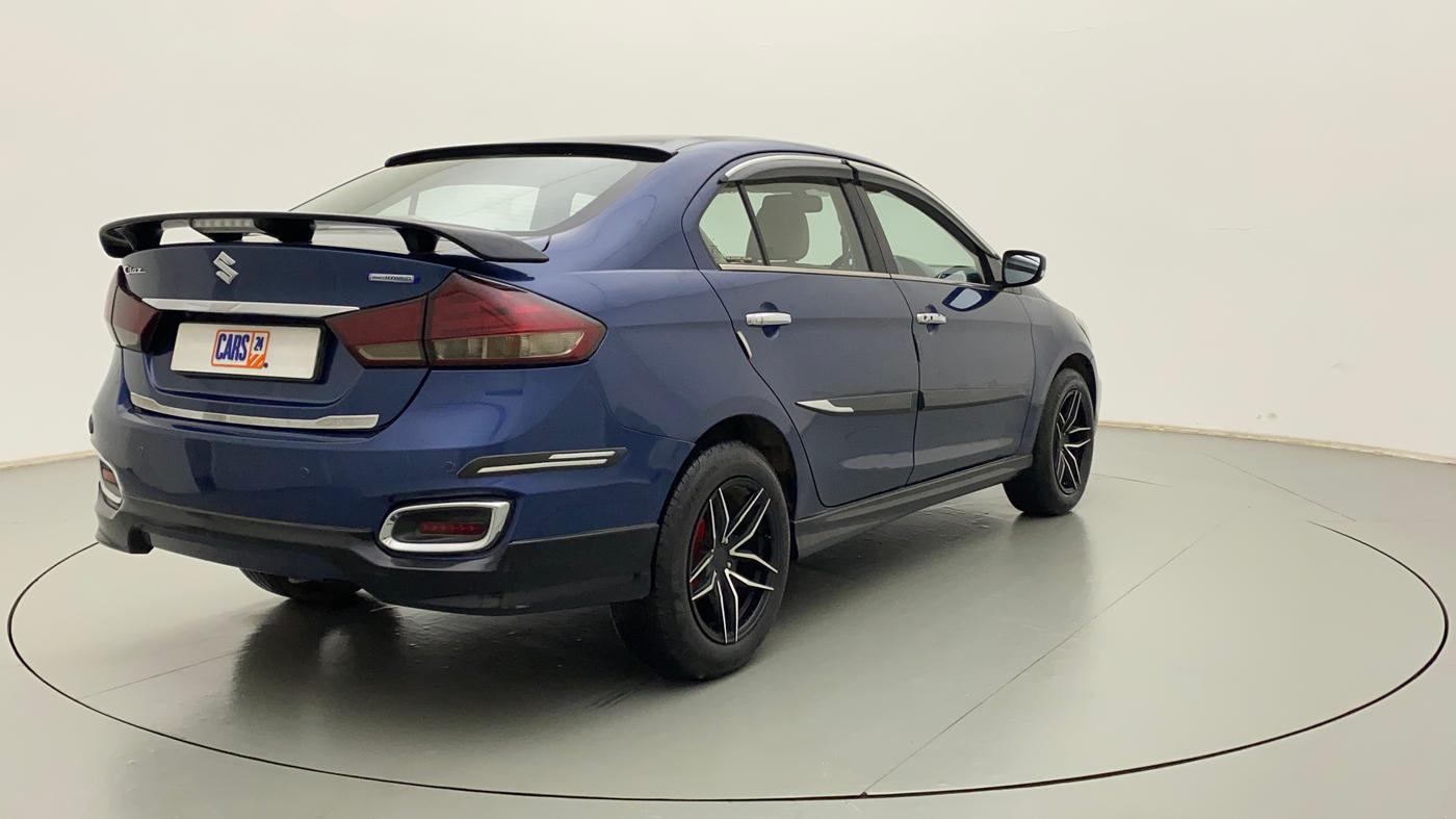 2019 Maruti Ciaz ALPHA 1.5 SHVS PETROL, CNG, Manual, 41,301 km, Right Back Diagonal