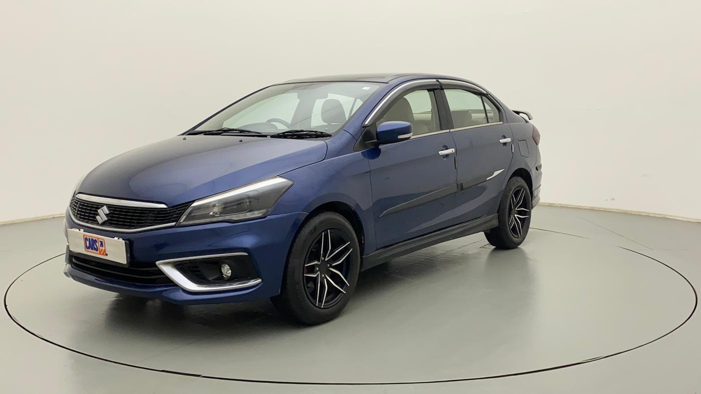 2019 Maruti Ciaz ALPHA 1.5 SHVS PETROL, CNG, Manual, 41,301 km, Left Front Diagonal