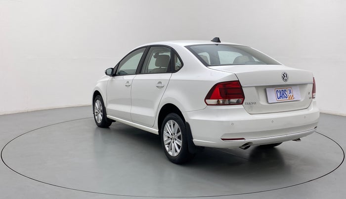 2016 Volkswagen Vento HIGHLINE TDI AT, Diesel, Automatic, 78,659 km, Left Back Diagonal