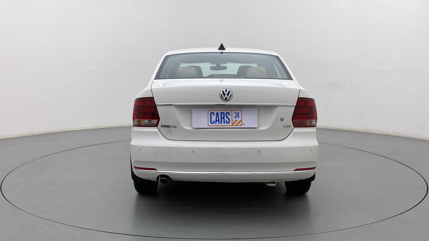 2016 Volkswagen Vento HIGHLINE TDI AT, Diesel, Automatic, 78,659 km, Back/Rear