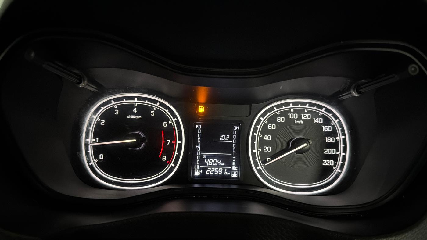 2021 Maruti Vitara Brezza LXI, Petrol, Manual, 22,583 km, Odometer Image