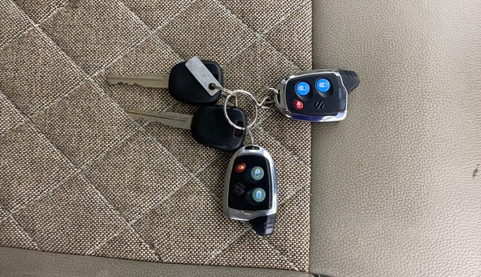 2019 Maruti Celerio VXI, Petrol, Manual, 52,096 km, Key Close Up