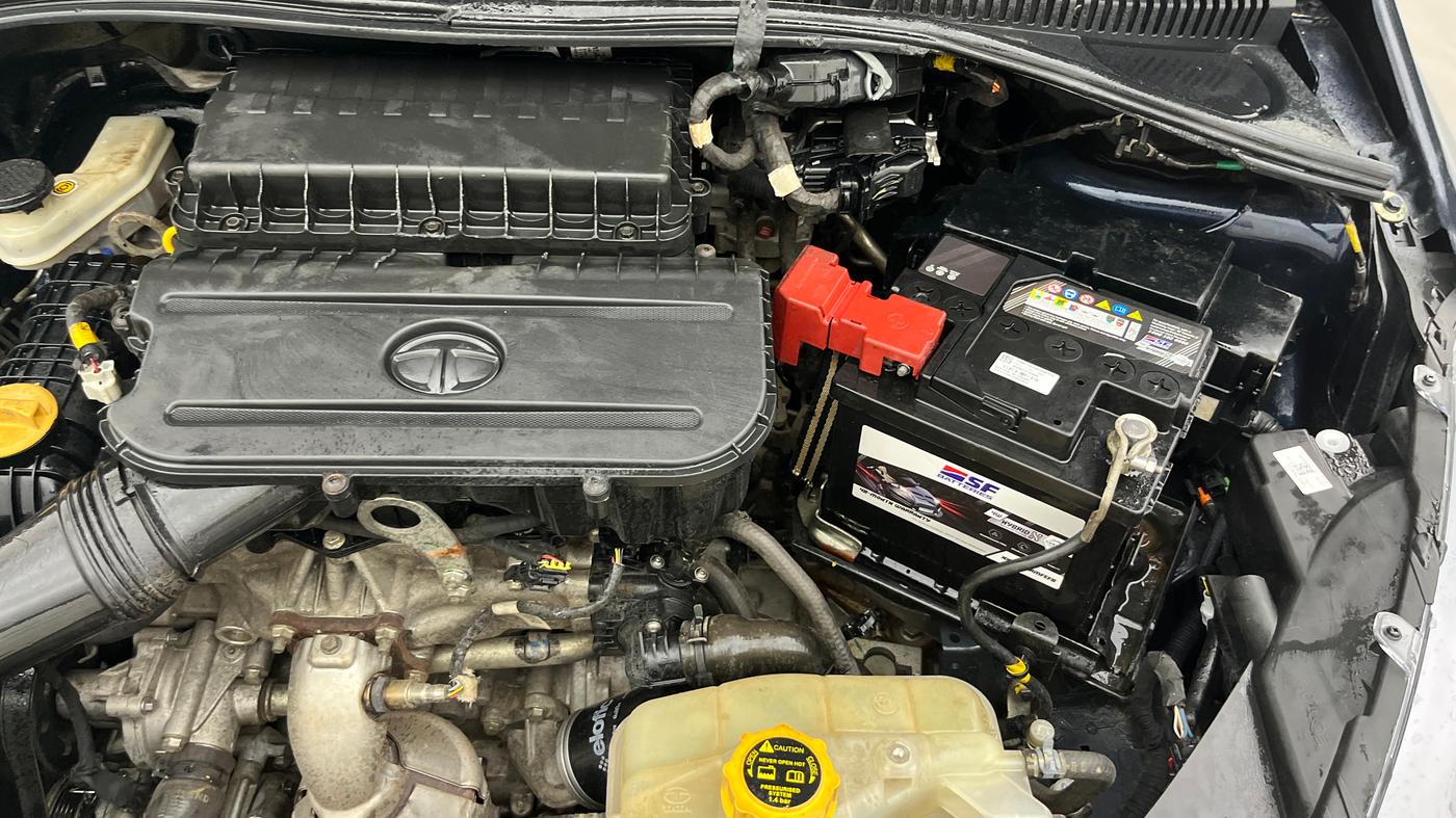2022 Tata TIGOR XZ CNG, CNG, Manual, 65,101 km, Engine View - Left