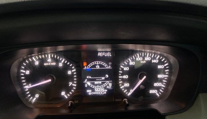 2022 Tata PUNCH ADVENTURE MT, Petrol, Manual, 56,215 km, Odometer Image