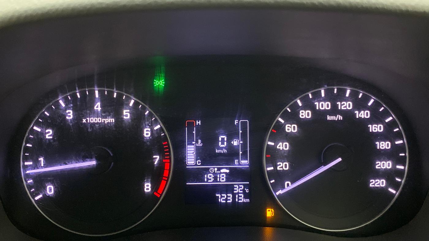 2017 Hyundai Creta SX PLUS 1.6 PETROL, Petrol, Manual, 72,595 km, Odometer Image