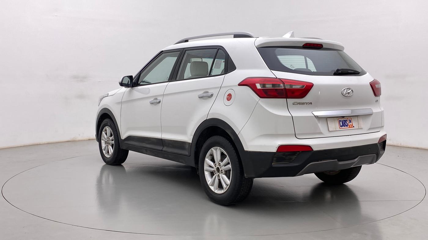 2017 Hyundai Creta SX PLUS 1.6 PETROL, Petrol, Manual, 72,595 km, Left Back Diagonal