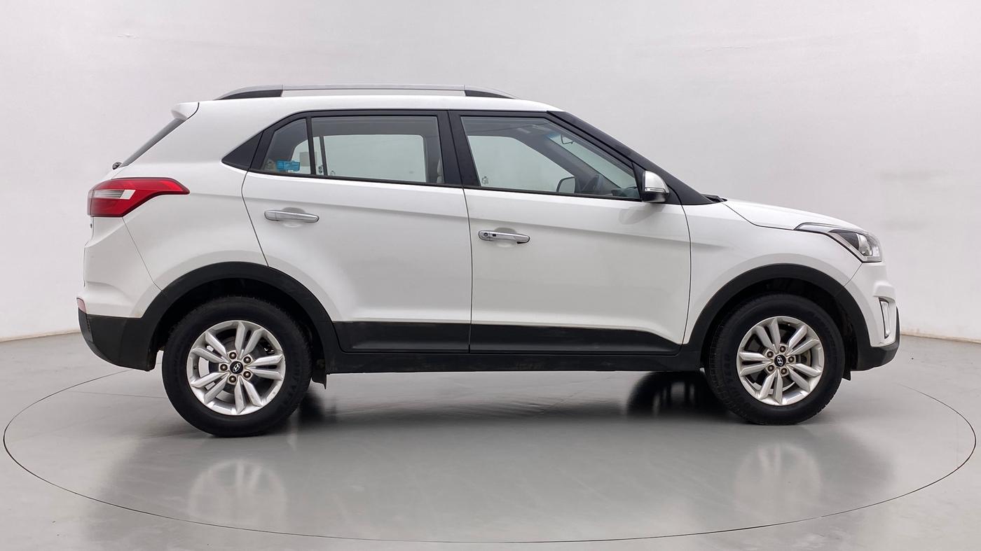 2017 Hyundai Creta SX PLUS 1.6 PETROL, Petrol, Manual, 72,595 km, Right Side View