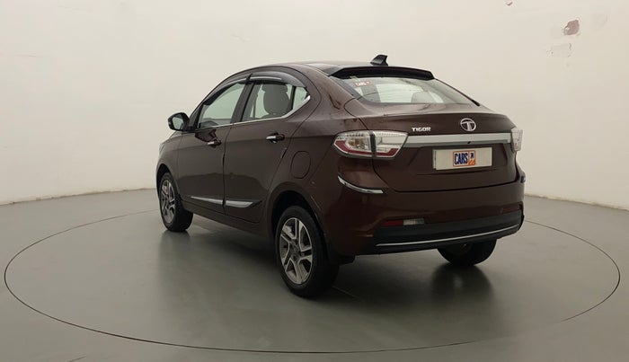 2023 Tata TIGOR XZA PLUS PETROL, Petrol, Automatic, 8,683 km, Left Back Diagonal