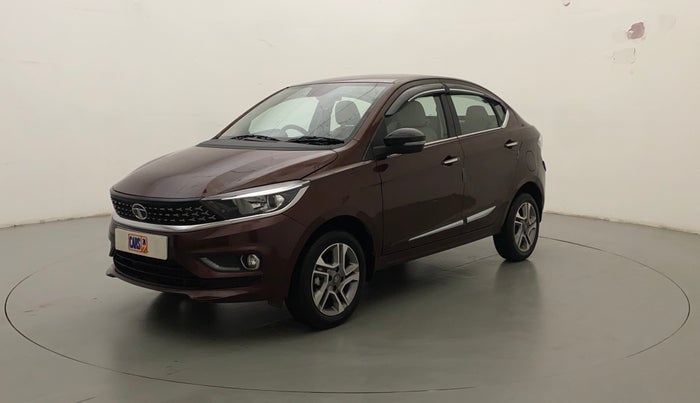 2023 Tata TIGOR XZA PLUS PETROL, Petrol, Automatic, 8,683 km, Left Front Diagonal