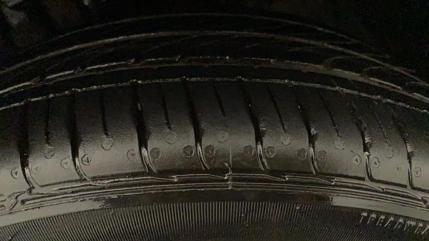 2023 Tata TIGOR XZA PLUS PETROL, Petrol, Automatic, 8,683 km, Left Front Tyre Tread