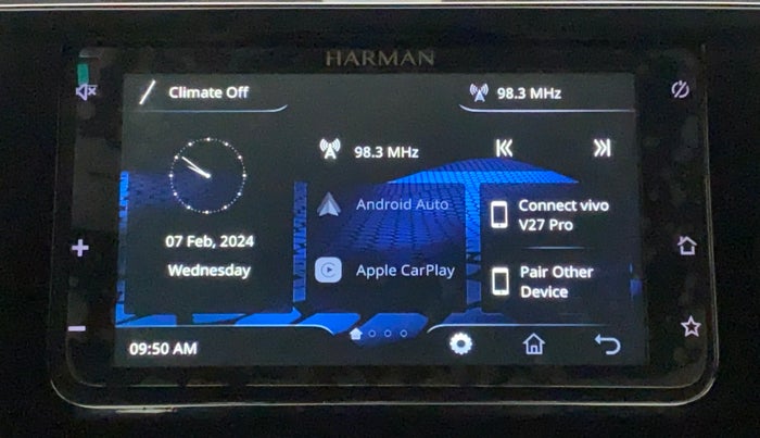 2023 Tata TIGOR XZA PLUS PETROL, Petrol, Automatic, 8,683 km, Infotainment System