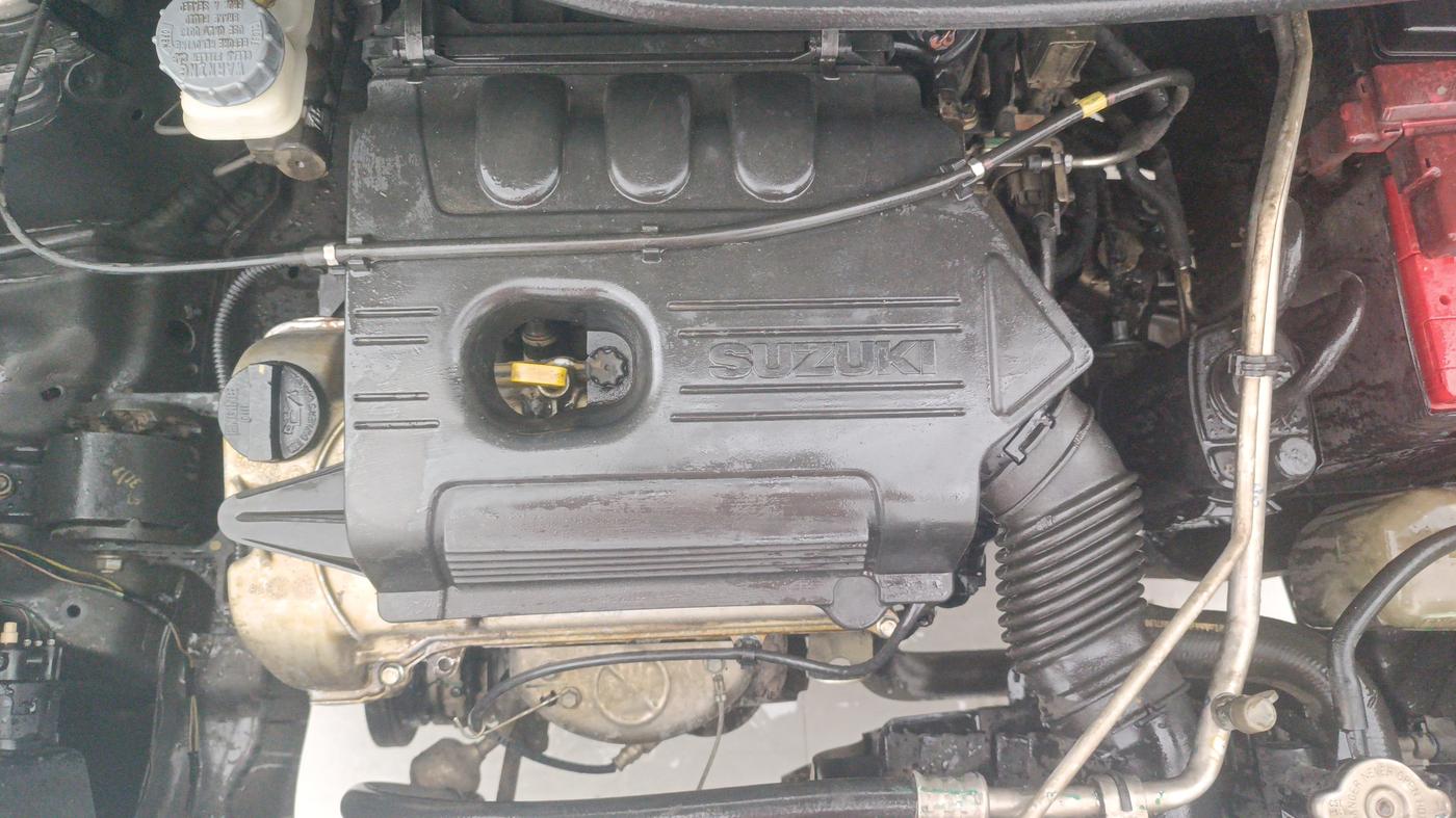 2015 Maruti Wagon R 1.0 VXI, Petrol, Manual, 1,31,002 km, Engine View