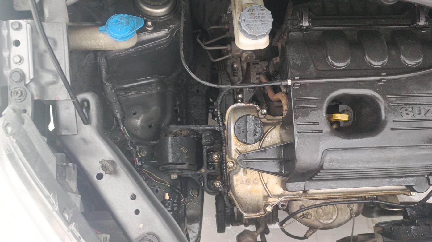 2015 Maruti Wagon R 1.0 VXI, Petrol, Manual, 1,31,002 km, Engine View - Right