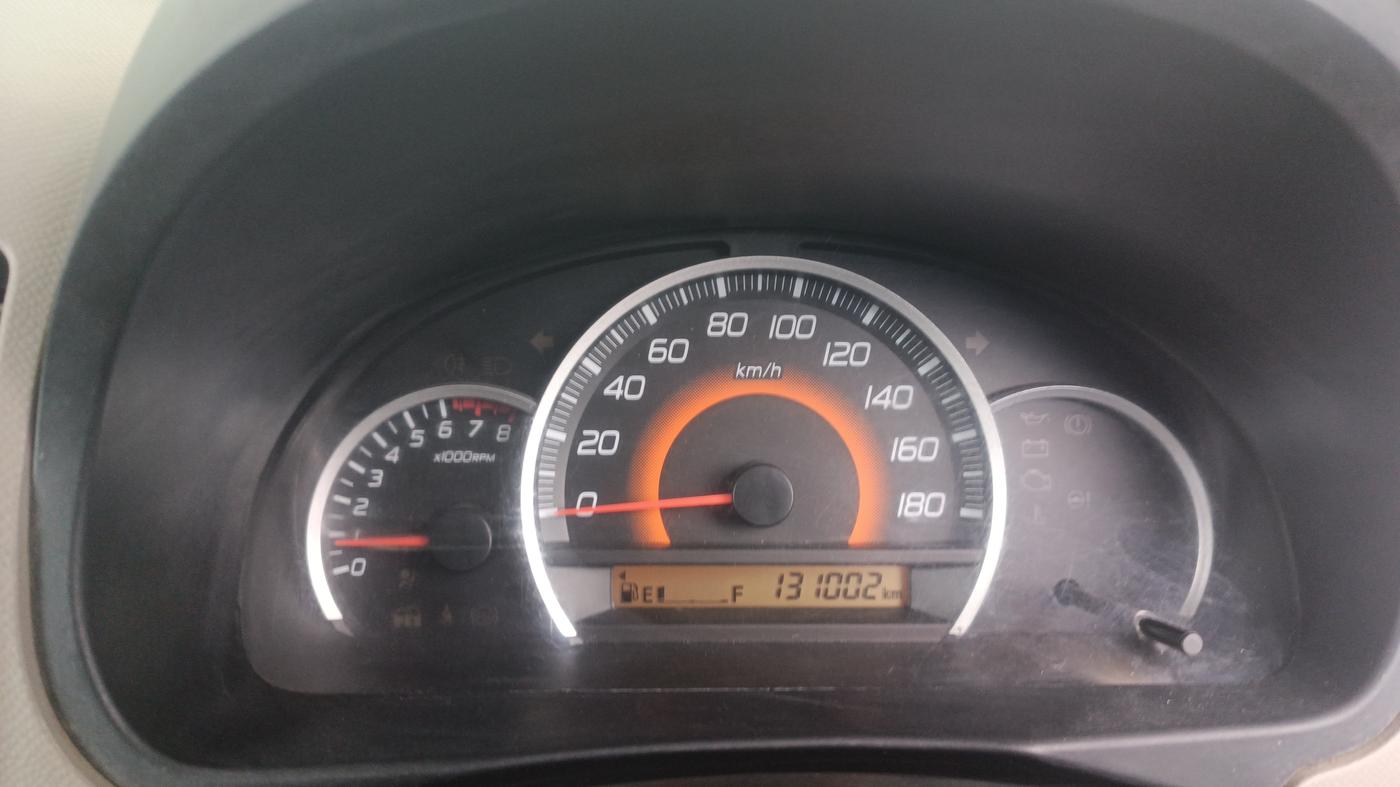 2015 Maruti Wagon R 1.0 VXI, Petrol, Manual, 1,31,002 km, Odometer Image