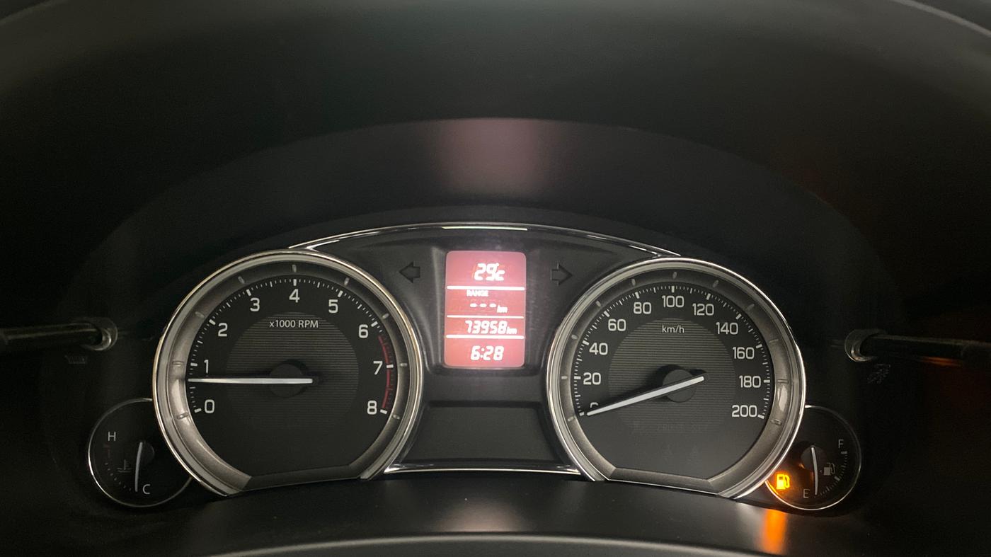 2017 Maruti Ciaz DELTA 1.4 MT PETROL, Petrol, Manual, 73,958 km, Odometer Image
