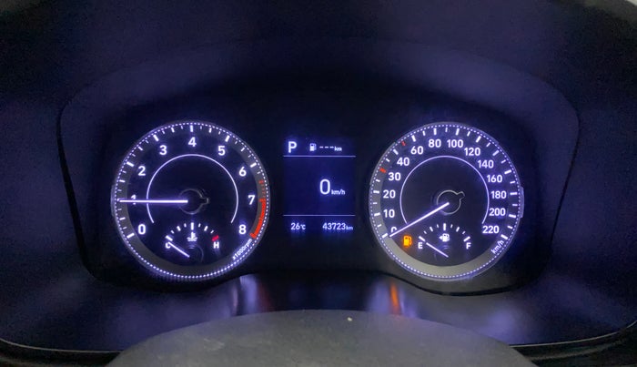 2019 Hyundai VENUE SX PLUS 1.0 TURBO DCT, Petrol, Automatic, 43,723 km, Odometer Image