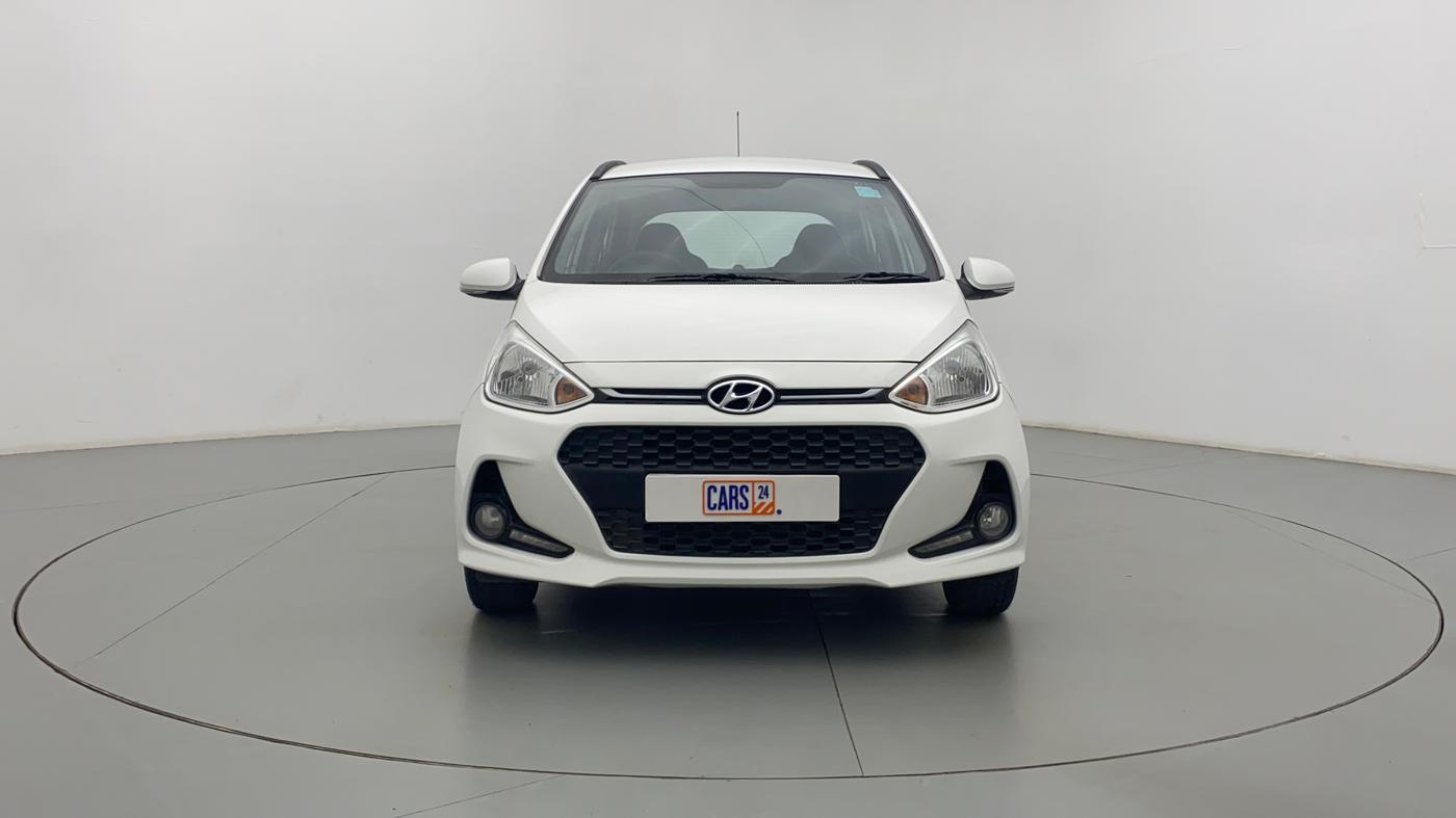 2017 Hyundai Grand i10 Sportz(O) 1.2 MT, Petrol, Manual, 1,00,951 km, Front View