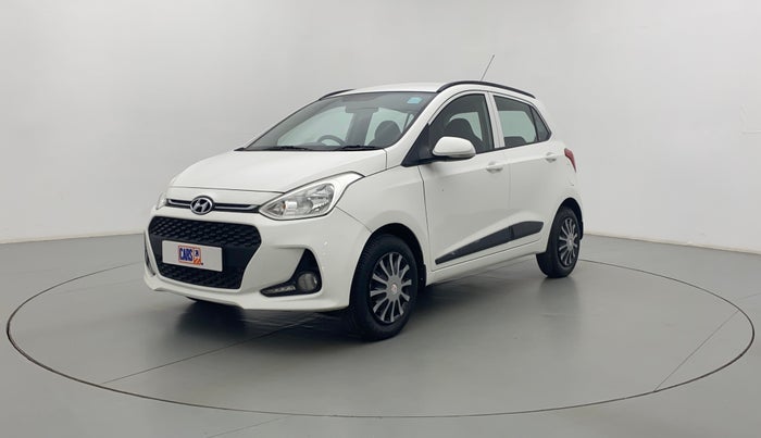 2017 Hyundai Grand i10 Sportz(O) 1.2 MT, Petrol, Manual, 1,00,951 km, Left Front Diagonal (45- Degree) View