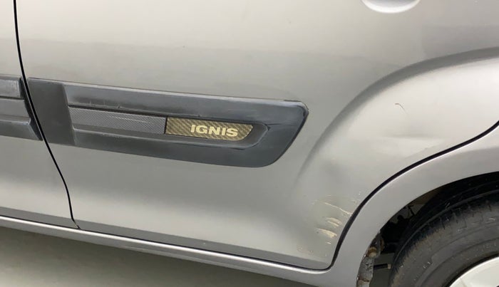 2018 Maruti IGNIS DELTA 1.2 AMT, Petrol, Automatic, 49,158 km, Rear left door - Minor scratches