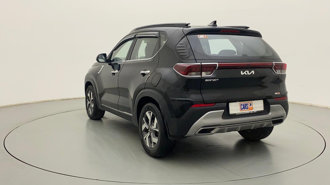 2022 KIA SONET HTX 1.0 IMT, CNG, Manual, 30,117 km, Left Back Diagonal