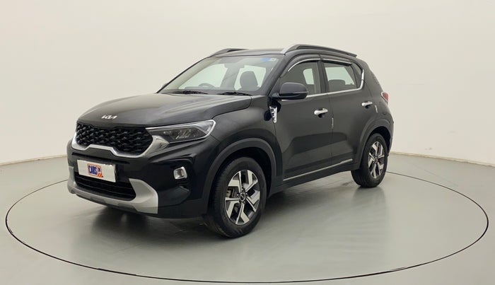 2022 KIA SONET HTX 1.0 IMT, Petrol, Manual, 30,117 km, Left Front Diagonal