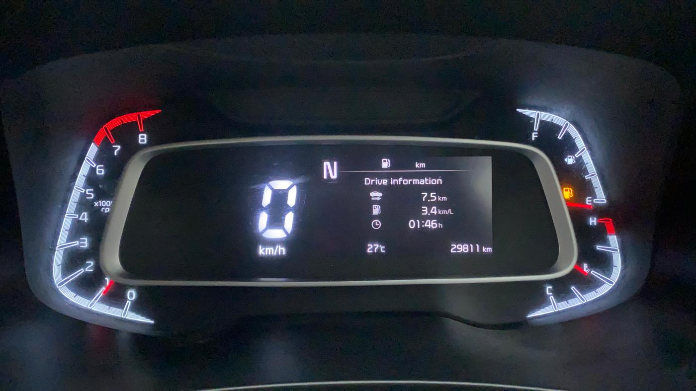 2022 KIA SONET HTX 1.0 IMT, CNG, Manual, 30,117 km, Odometer Image