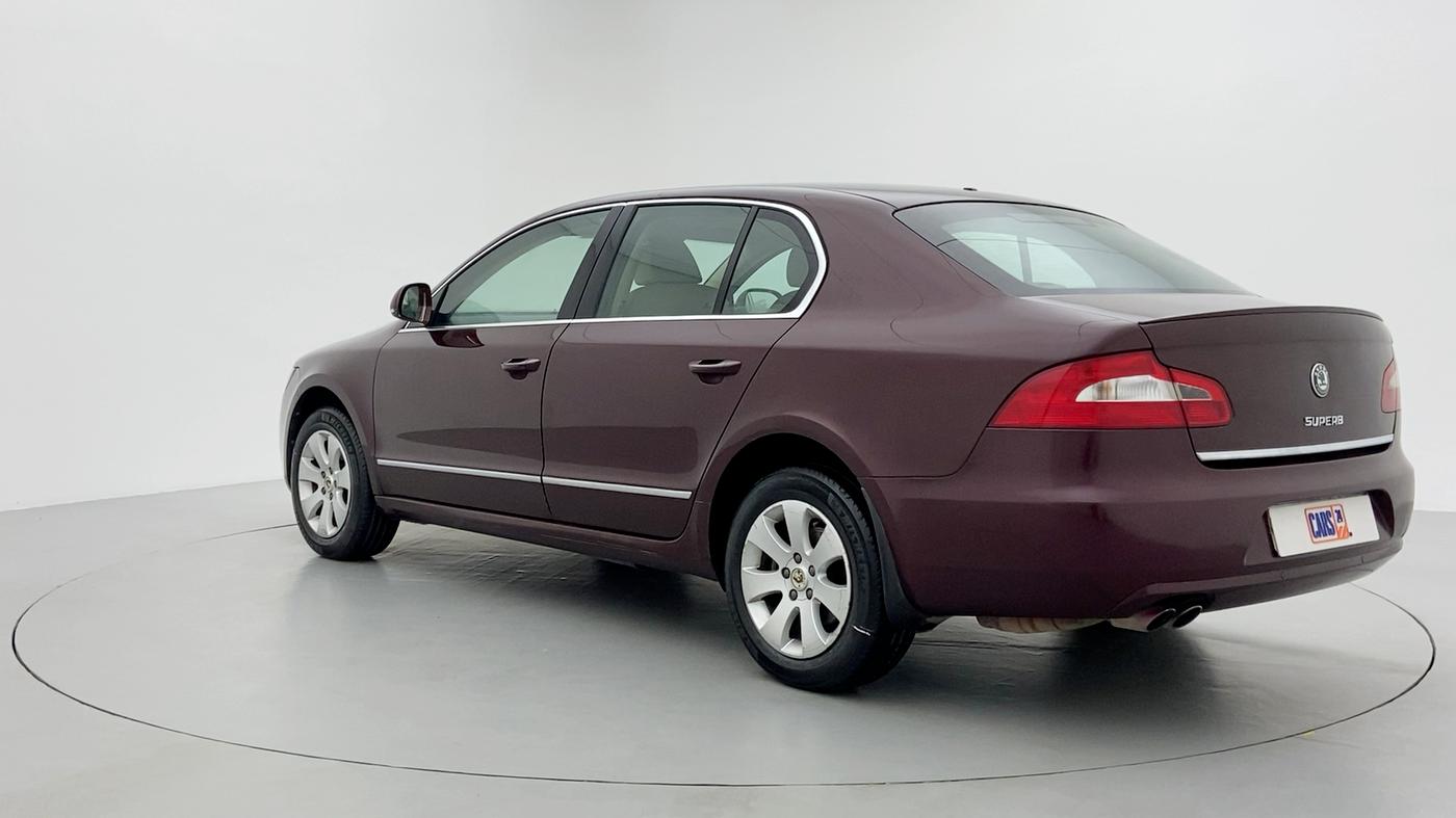 2012 Skoda Superb ELEGANCE 1.8 TSI AT, Petrol, Automatic, 49,890 km, Left Back Diagonal