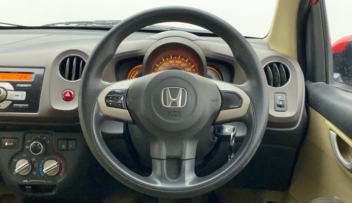 2013 Honda Brio VX MT, Petrol, Manual, 43,336 km, Steering Wheel Close Up