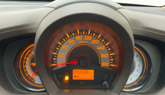 2013 Honda Brio VX MT, Petrol, Manual, 43,336 km, Odometer Image
