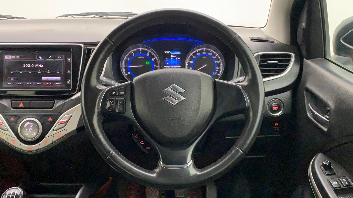 2017 Maruti Baleno RS 1.0 PETROL, Petrol, Manual, 79,738 km, Steering Wheel Close Up