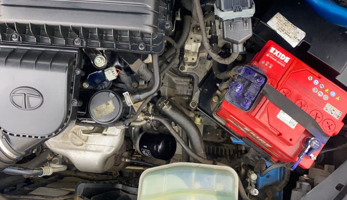 2019 Tata Tiago XZA PLUS PETROL, Petrol, Automatic, 27,195 km, Engine View - Left