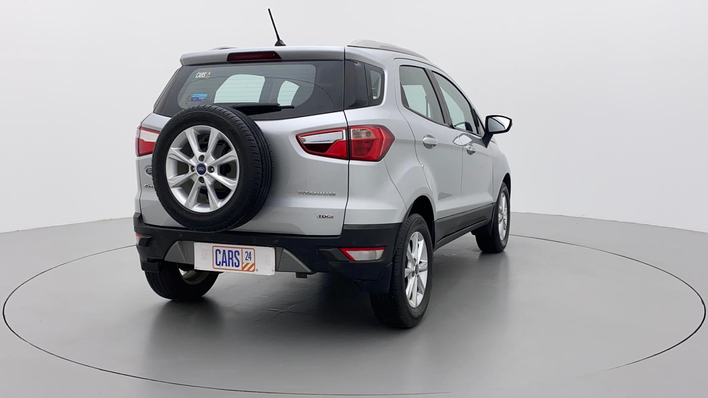 2018 Ford Ecosport TITANIUM 1.5L DIESEL, Diesel, Manual, 45,686 km, Right Back Diagonal