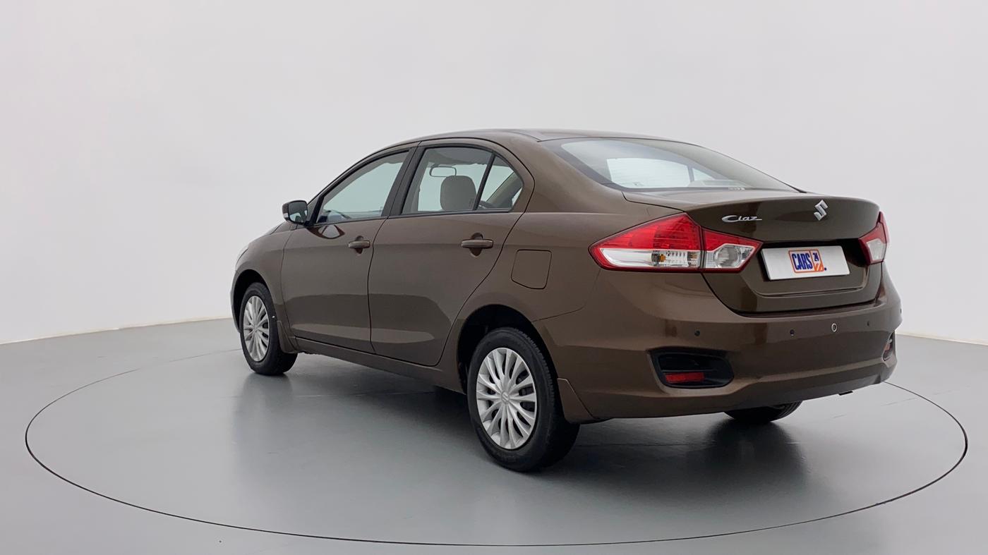 2017 Maruti Ciaz SIGMA 1.4 VVT, Petrol, Manual, 75,398 km, Left Back Diagonal