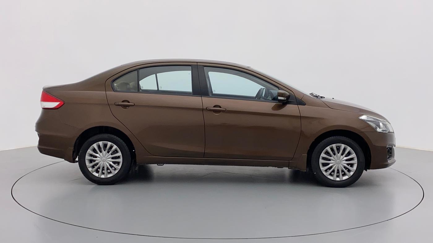 2017 Maruti Ciaz SIGMA 1.4 VVT, Petrol, Manual, 75,398 km, Right Side View