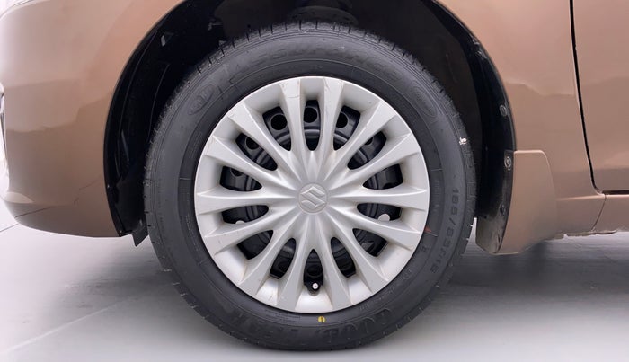 2017 Maruti Ciaz SIGMA 1.4 VVT, Petrol, Manual, 75,398 km, Left Front Wheel