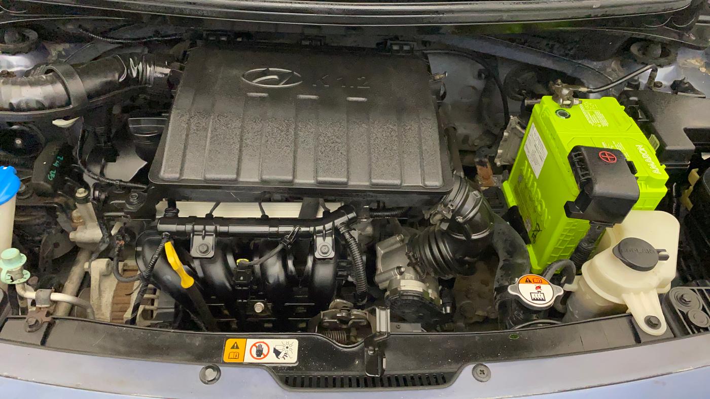 2014 Hyundai Xcent S 1.2, Petrol, Manual, 65,844 km, Engine View