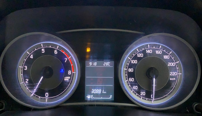 2017 Maruti Dzire ZXI PLUS, Petrol, Manual, 30,881 km, Odometer Image
