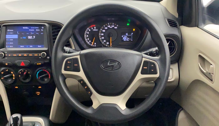 2019 Hyundai NEW SANTRO SPORTZ AMT, Petrol, Automatic, 16,757 km, Steering Wheel Close Up