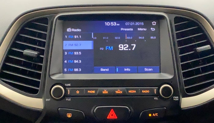 2019 Hyundai NEW SANTRO SPORTZ AMT, Petrol, Automatic, 16,757 km, Infotainment System
