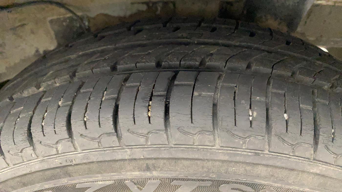 2019 Hyundai NEW SANTRO SPORTZ AMT, Petrol, Automatic, 16,757 km, Left Rear Tyre Tread