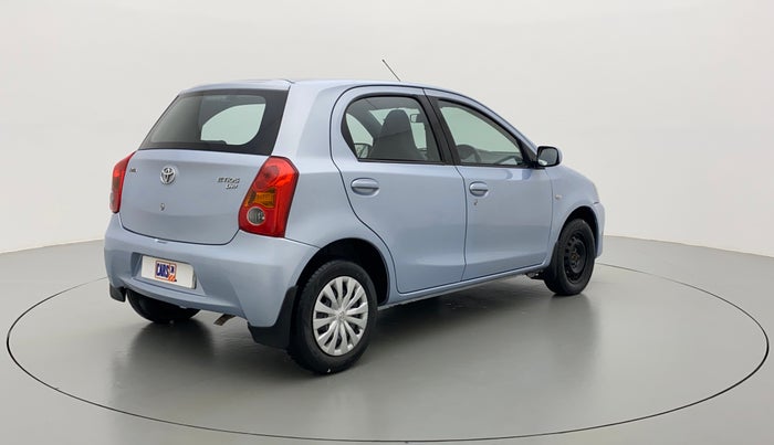 2012 Toyota Etios Liva G, Petrol, Manual, 44,119 km, Right Back Diagonal