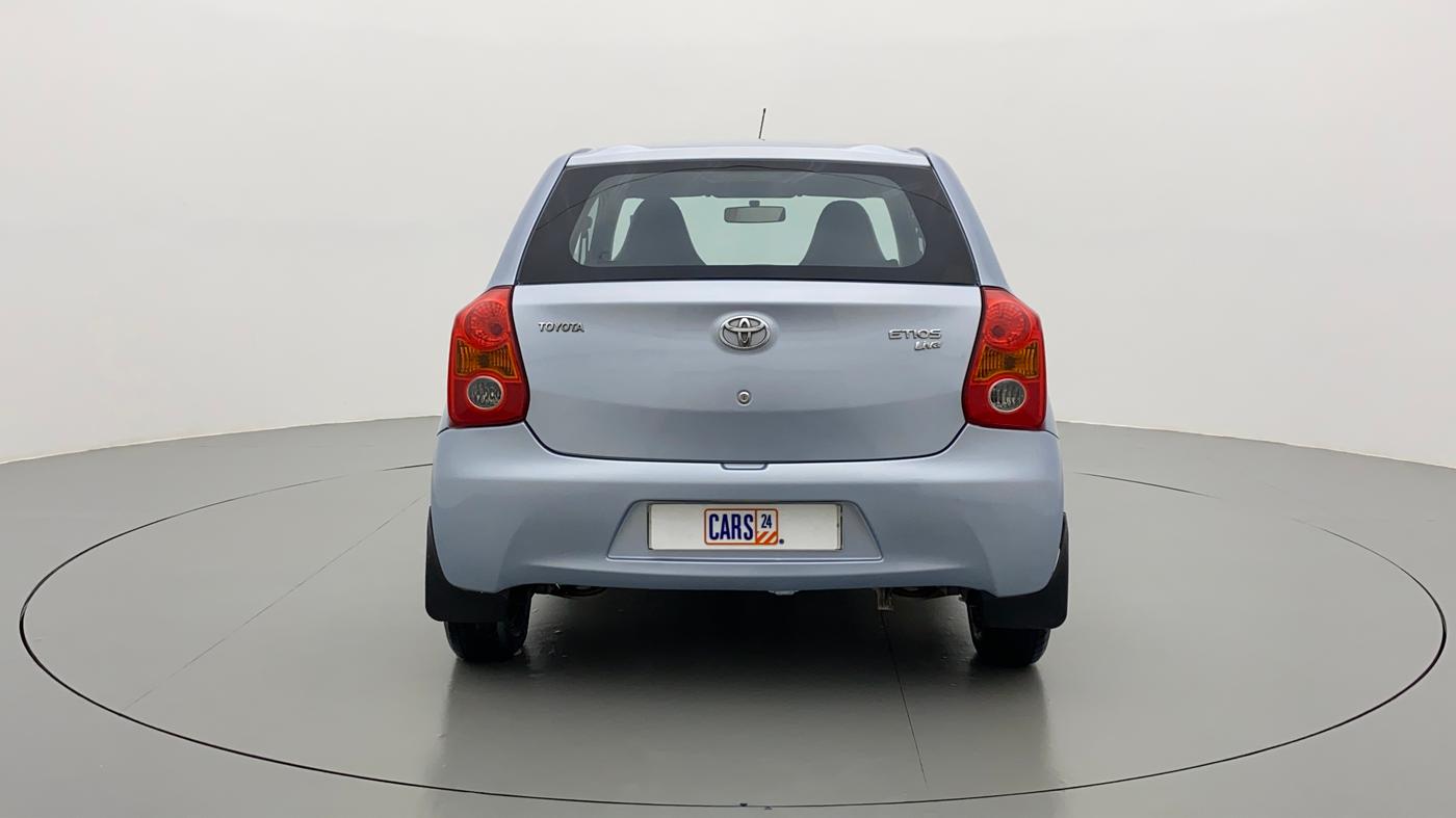 2012 Toyota Etios Liva G, Petrol, Manual, 44,119 km, Back/Rear