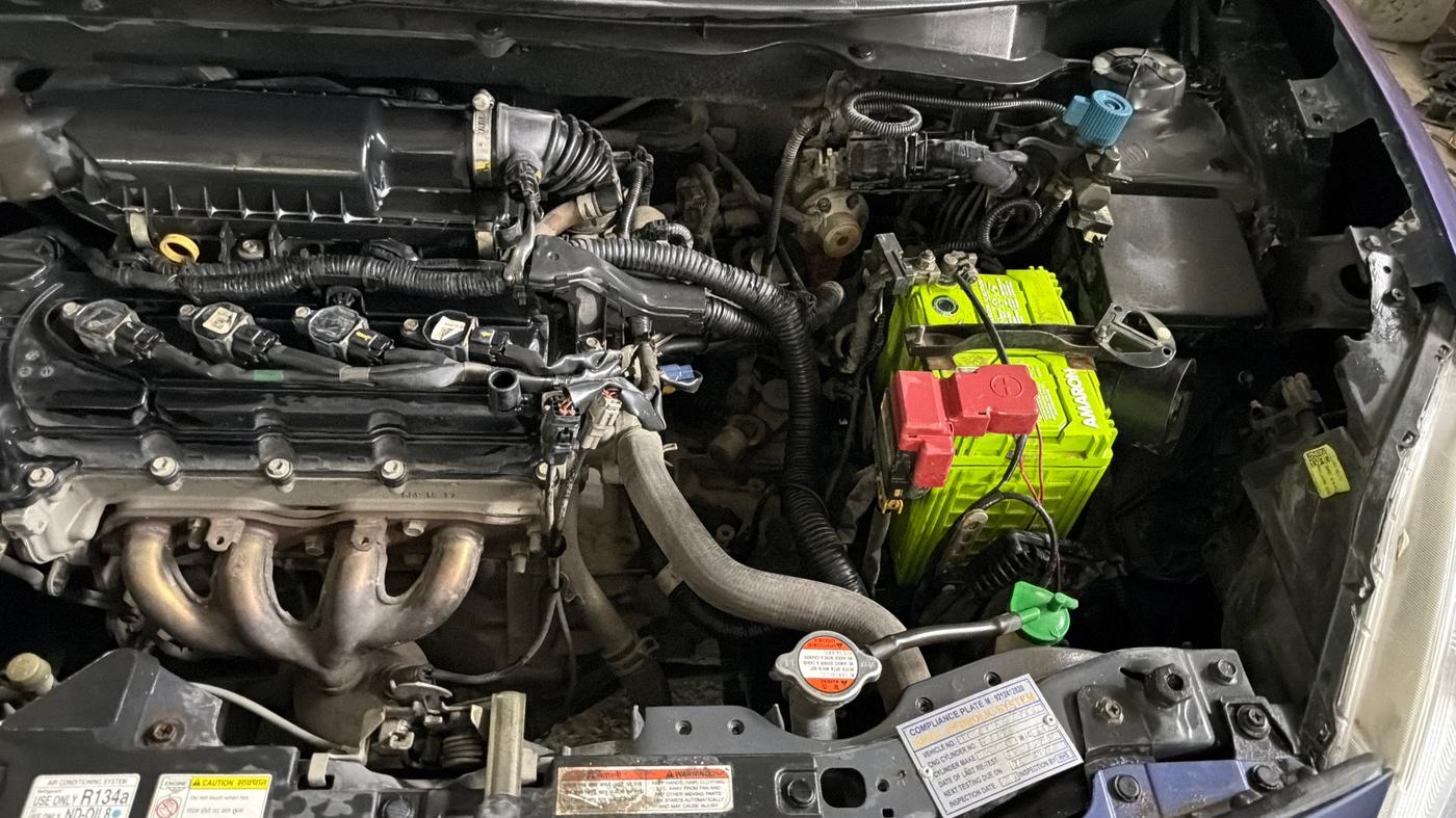 2017 Maruti Dzire LXI, CNG, Manual, 94,050 km, Engine View - Left