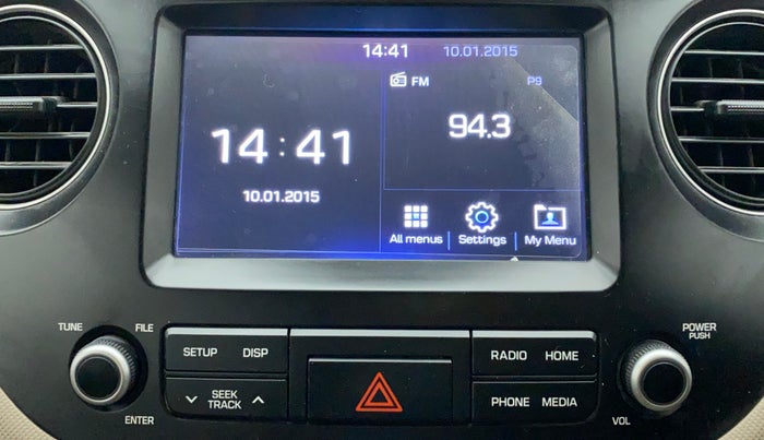 2019 Hyundai Grand i10 SPORTZ 1.2 KAPPA VTVT, Petrol, Manual, 20,335 km, Infotainment System
