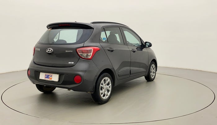 2019 Hyundai Grand i10 SPORTZ 1.2 KAPPA VTVT, Petrol, Manual, 20,335 km, Right Back Diagonal